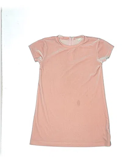 Pre-owned Crewcuts Kids' Dress In Pink