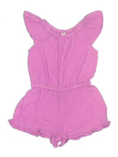 Pre-owned Crewcuts Kids' Dress In Purple