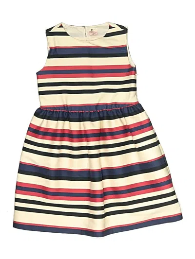 Pre-owned Crewcuts Kids' Dress In Red