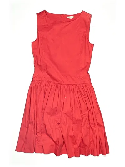 Pre-owned Crewcuts Kids' Dress In Red