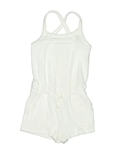 Pre-owned Crewcuts Kids' Dress In White