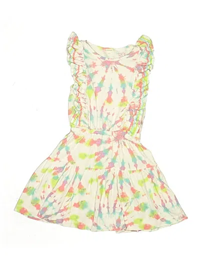 Pre-owned Crewcuts Kids' Dress In White