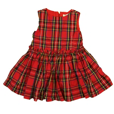 Crewcuts Kids' Girls Red Plaid Dress