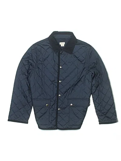 Pre-owned Crewcuts Kids' Jacket In Blue