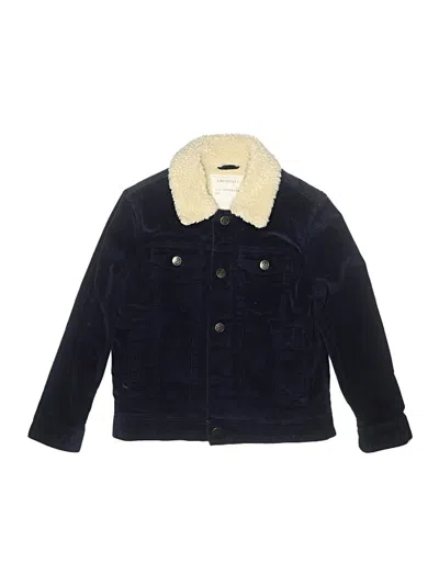 Pre-owned Crewcuts Kids' Jacket In Blue