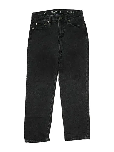 Pre-owned Crewcuts Kids' Jeans In Black