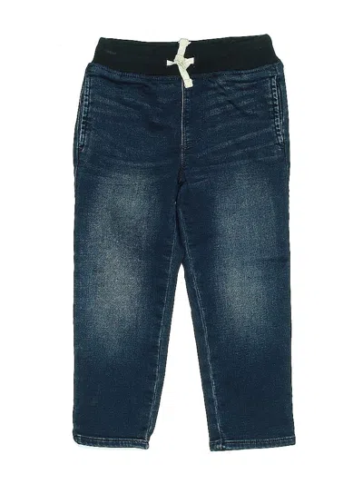 Pre-owned Crewcuts Kids' Jeans In Blue