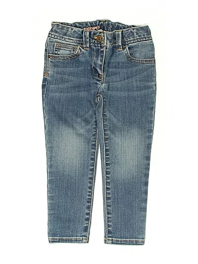 Pre-owned Crewcuts Kids' Jeans In Blue
