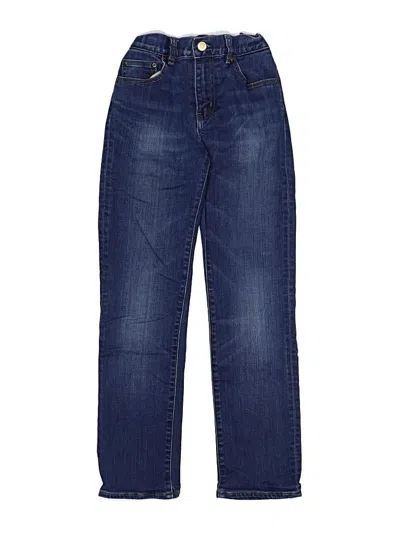 Pre-owned Crewcuts Kids' Jeans In Blue