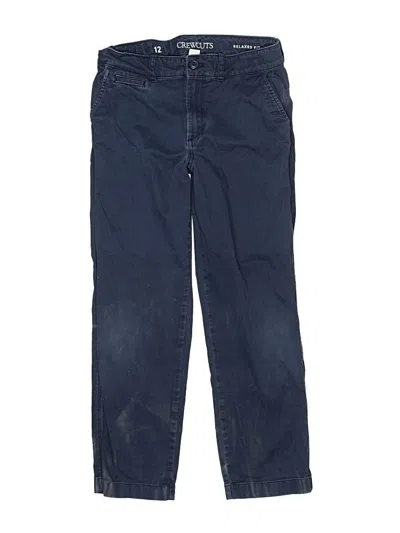 Pre-owned Crewcuts Kids' Jeans In Blue