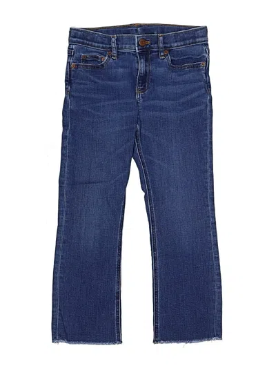 Pre-owned Crewcuts Kids' Jeans In Blue