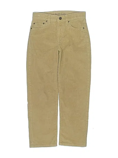 Pre-owned Crewcuts Kids' Jeans In Brown