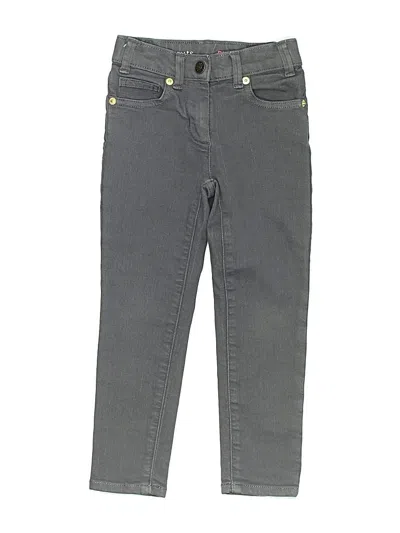 Pre-owned Crewcuts Kids' Jeans In Gray