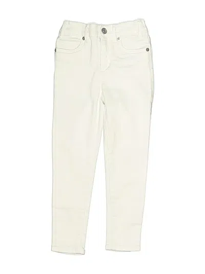 Pre-owned Crewcuts Kids' Jeans In Ivory