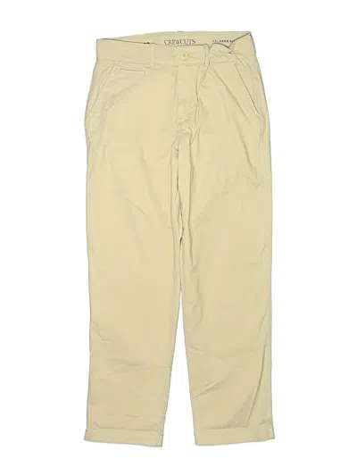 Pre-owned Crewcuts Kids' Jeans In Ivory