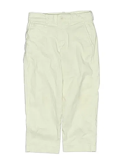 Pre-owned Crewcuts Kids' Jeans In Ivory