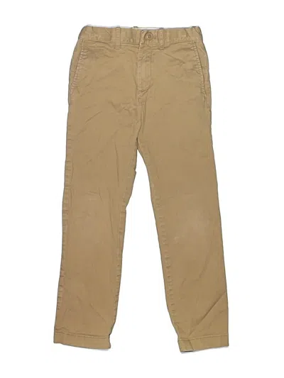 Pre-owned Crewcuts Kids' Jeans In Tan