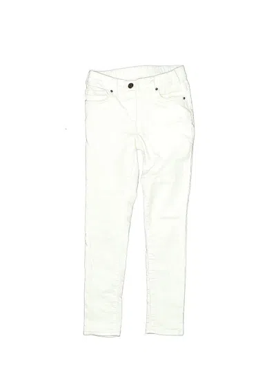 Pre-owned Crewcuts Kids' Jeans In White