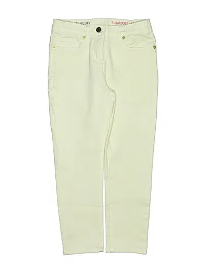 Pre-owned Crewcuts Kids' Jeggings In Yellow