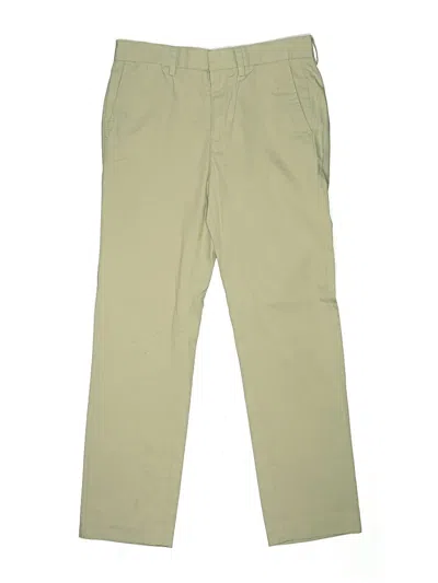 Pre-owned Crewcuts Kids' Khaki Pant In Brown