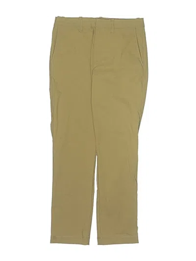 Pre-owned Crewcuts Kids' Khaki Pant In Tan