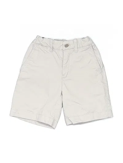 Pre-owned Crewcuts Kids' Khaki Shorts In Brown