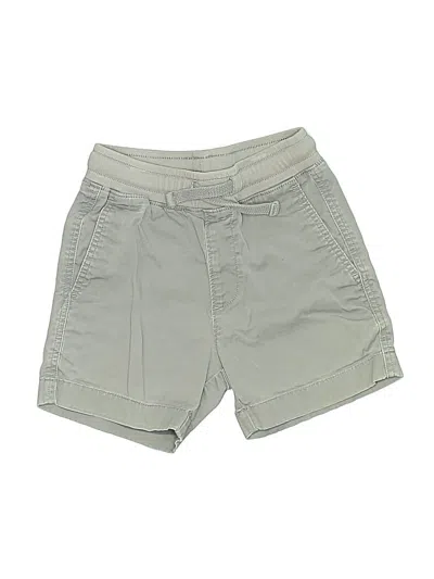 Pre-owned Crewcuts Kids' Khaki Shorts In Gray