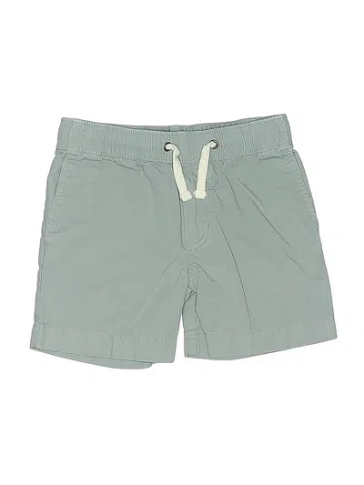 Pre-owned Crewcuts Kids' Khaki Shorts In Green
