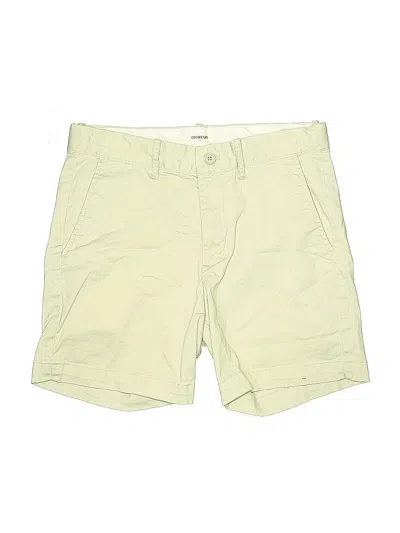 Pre-owned Crewcuts Kids' Khaki Shorts In Green