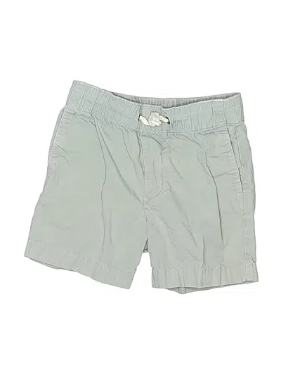 Pre-owned Crewcuts Kids' Khaki Shorts In Green