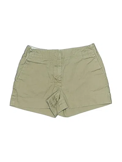 Pre-owned Crewcuts Kids' Khaki Shorts In Green