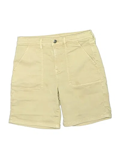 Pre-owned Crewcuts Kids' Khaki Shorts In Yellow