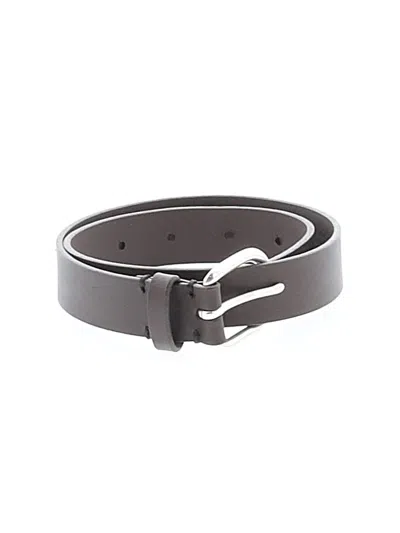 Pre-owned Crewcuts Kids' Leather Belt In Brown