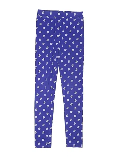 Pre-owned Crewcuts Kids' Leggings In Blue
