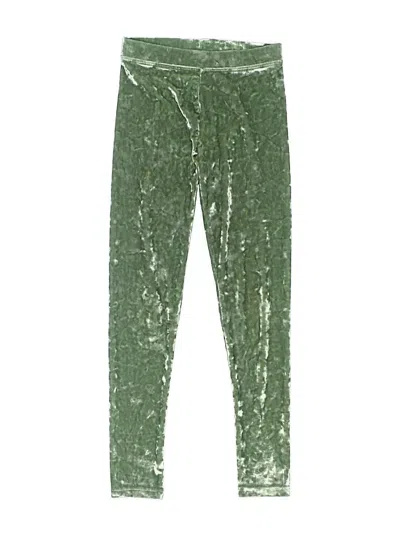 Pre-owned Crewcuts Kids' Leggings In Green