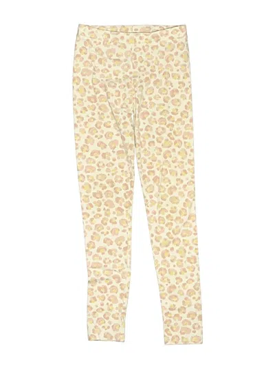 Pre-owned Crewcuts Kids' Leggings In White