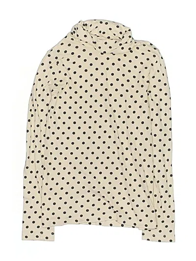 Pre-owned Crewcuts Kids' Long Sleeve Blouse In White