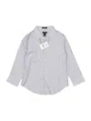 Crewcuts Long Sleeve Button Down Shirt In Gray