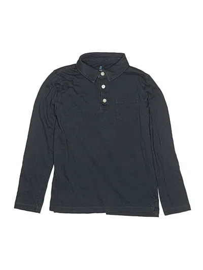 Pre-owned Crewcuts Kids' Long Sleeve Top Gray Tops
