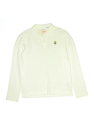 Pre-owned Crewcuts Kids' Long Sleeve Top Yellow Tops