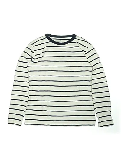 Pre-owned Crewcuts Kids' Long Sleeve T-shirt In Blue