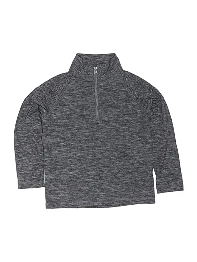Pre-owned Crewcuts Kids' Long Sleeve T-shirt In Gray