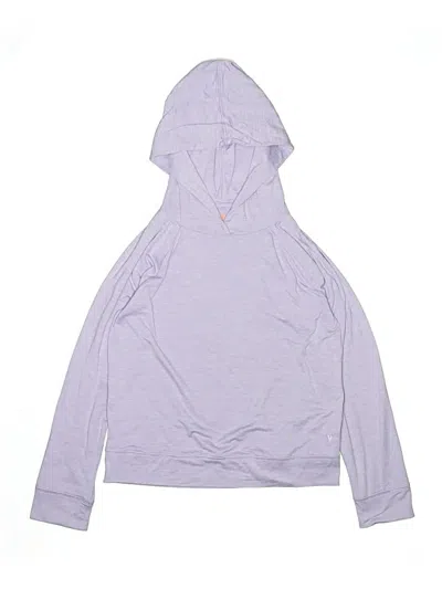 Pre-owned Crewcuts Kids' Long Sleeve T-shirt In Purple
