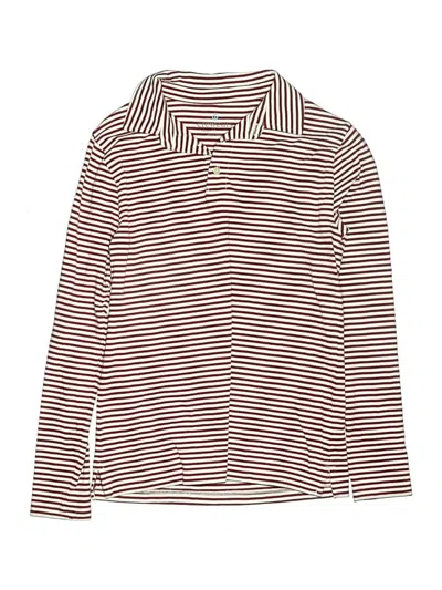 Pre-owned Crewcuts Kids' Long Sleeve Turtleneck In Red