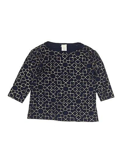 Pre-owned Crewcuts Outlet Kids' 3/4 Sleeve T-shirt In Gold