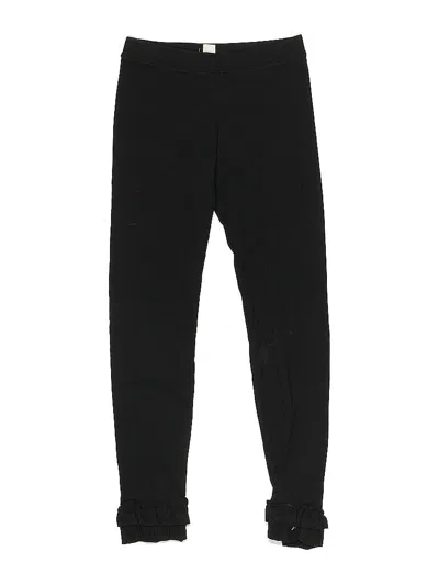 Pre-owned Crewcuts Outlet Kids' Active Pants In Black
