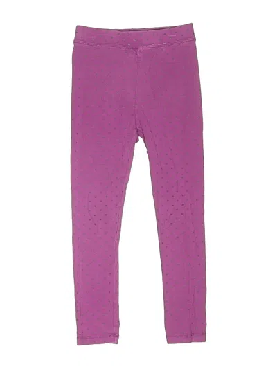 Pre-owned Crewcuts Outlet Kids' Active Pants In Purple