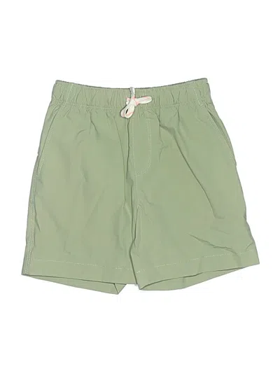 Pre-owned Crewcuts Outlet Kids' Athletic Shorts In Green
