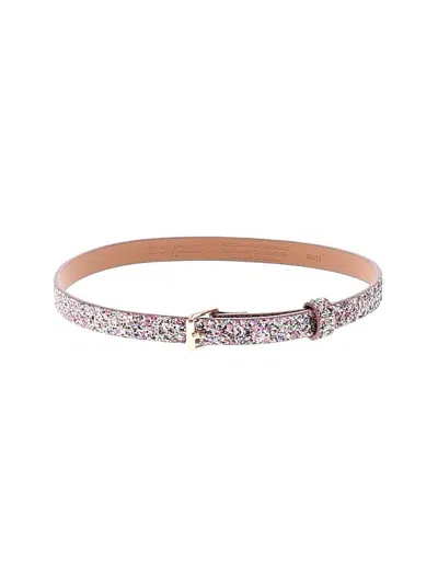 Pre-owned Crewcuts Outlet Kids' Belt In Pink