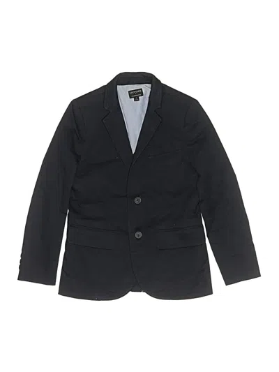 Pre-owned Crewcuts Outlet Kids' Blazer Jacket In Black